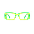 Винтажный дизайн прямоугольник скос ацетатная рама оптические очки